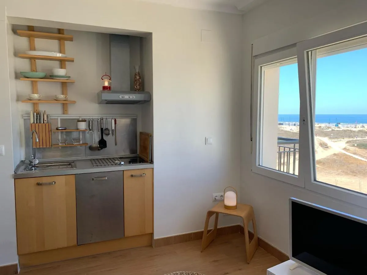 Apartamento Canaleta Aitana Frente Al Mar Punta Umbría Lägenhet